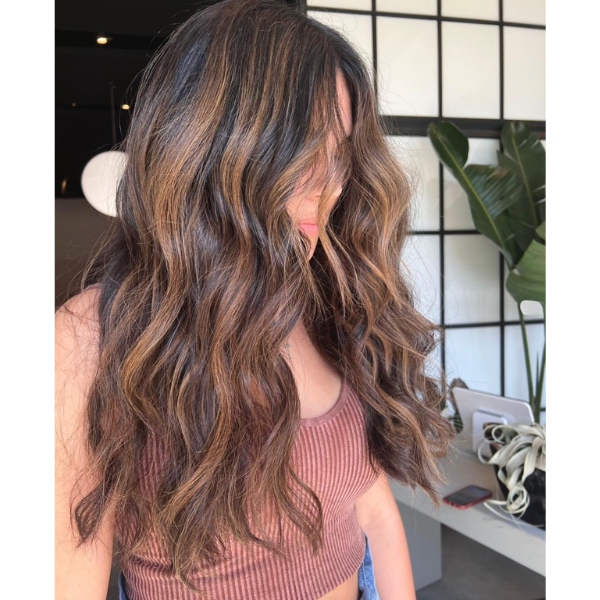 Sun Kissed Brunette Hair Color Behindthechair