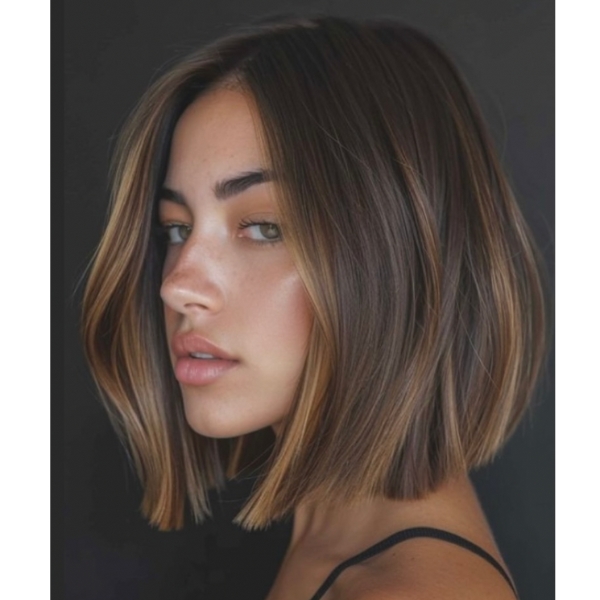 Sun Kissed Brunette Hair Color Behindthechair