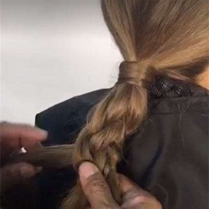 How to Braid Your Hair With Thread: 12 Steps (with Pictures)