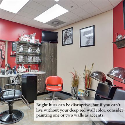 How To Make Your Mark On Salon Suite Decor Behindthechair Com - Paint Colors For Beauty Salons