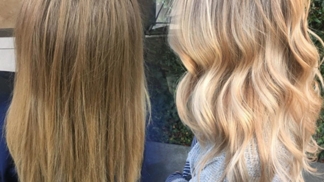 Rooty Blonde Balayage Behindthechair Com