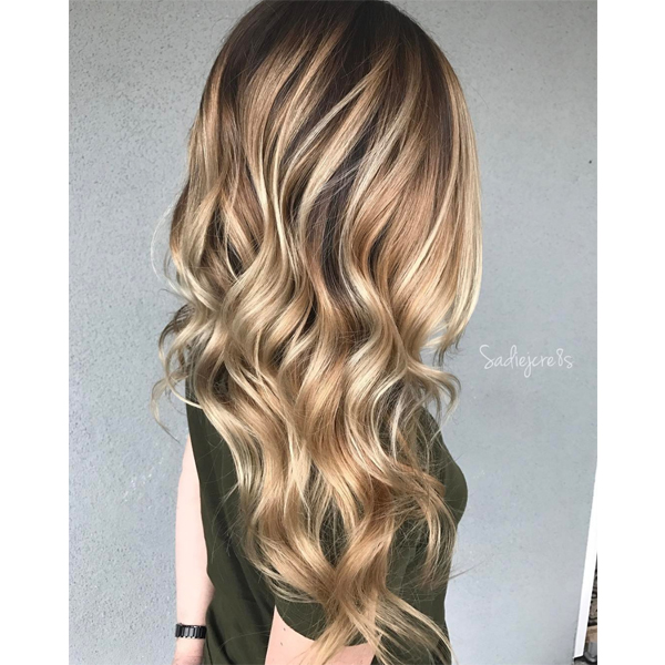 High-Contrast Ombré Haircolor Formula