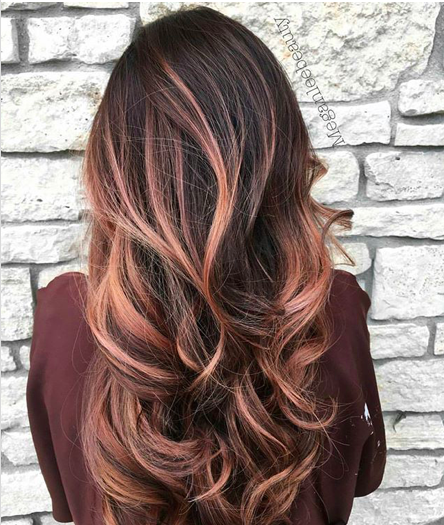 Rose Gold Balayage Hair Find Your Perfect Hair Style