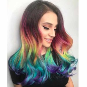 Rainbow Balayage by @Rebeccataylorhair-img