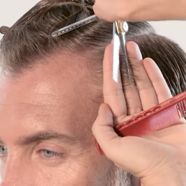 How-To: Masculine Cut For Fine and Thinning Men 
