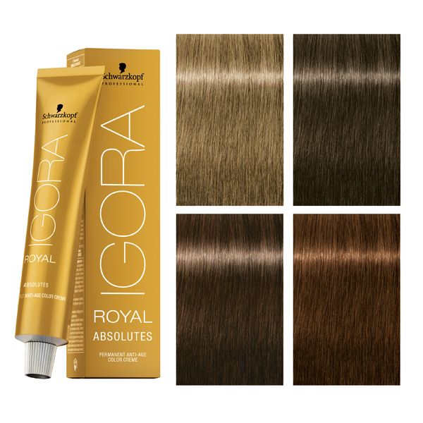 Age Color: IGORA® ROYAL ABSOLUTES Expands Collection With 4 New Shades Behindthechair.com