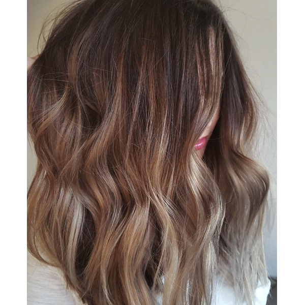 Dimensional Brunette Balayage Behindthechair Com