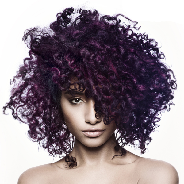 Deep Purple Curls 