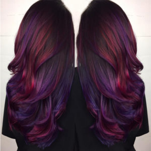 WILD ORCHID BALAYAGE - Behindthechair.com