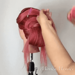 Styling Quickies: Braided Updo & Sleek Chignon-img