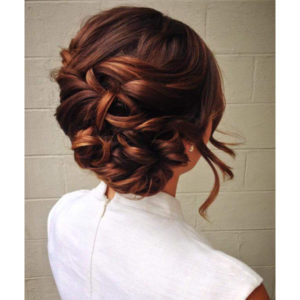 Romantic, French-Braided Updo-img