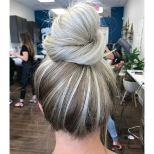 Blonde & Blended Top Knot-img