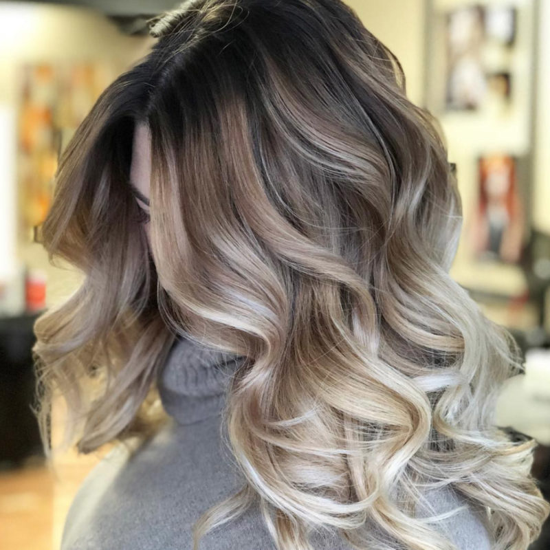 Balayage highlights shop