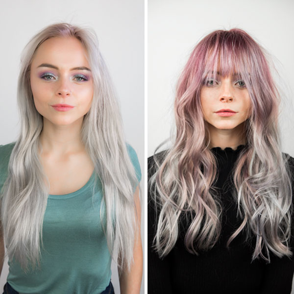 prelighten pre-tone lightener how-to metallics pastels before and after how-to