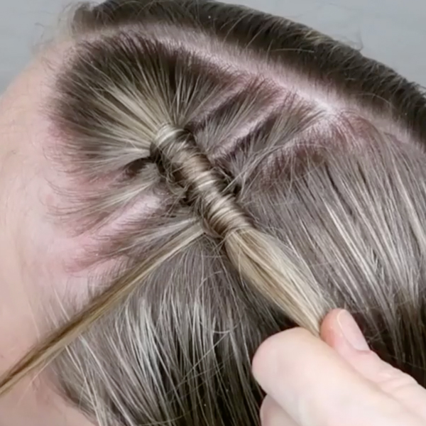 Nicci Welsh festival hair pipe braid trend technique styling video how-to quickie
