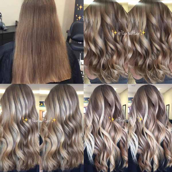 painited hair patricia nikole 4 secrets tips to achieving dimensional balayage hair painting foils