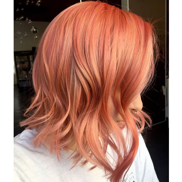 Slikovni rezultat za Live Coral color hair
