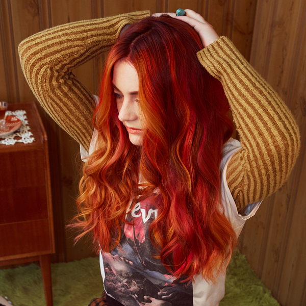 Fiery Red And Orange Haircolor Formula behindthechair.com