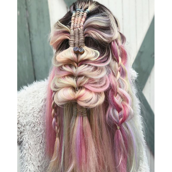 braids infinity braid braiding technique sexy hair liz cordis