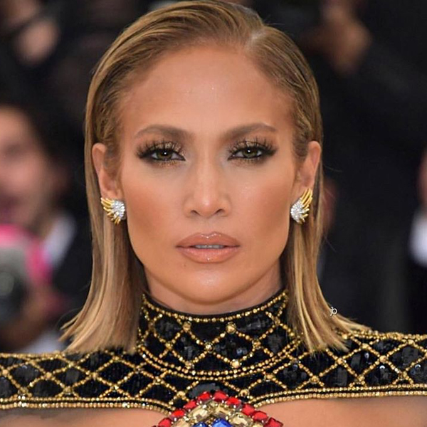 Jennifer Lopez's Sleek Wet Look For The Met Gala 2018