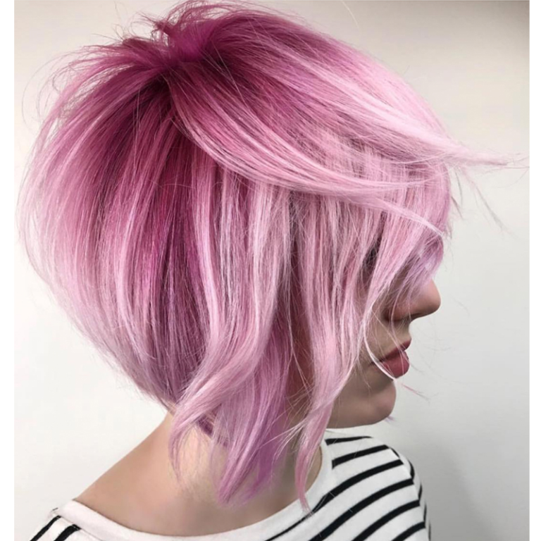 Pink Bob + Smoky Shadow Root Color Formulas From Presley Poe ...