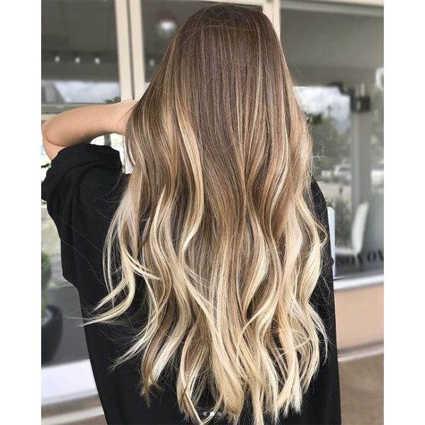 caramel balayage hairstyle