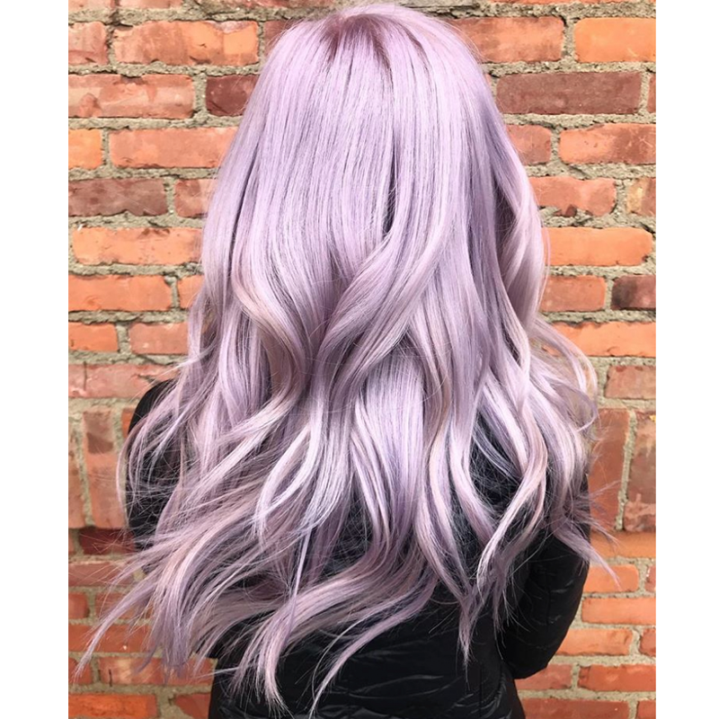 Pink Purple Metallic Color Formulas Ashley Prevett @ashlaurie.hairstylist Davines