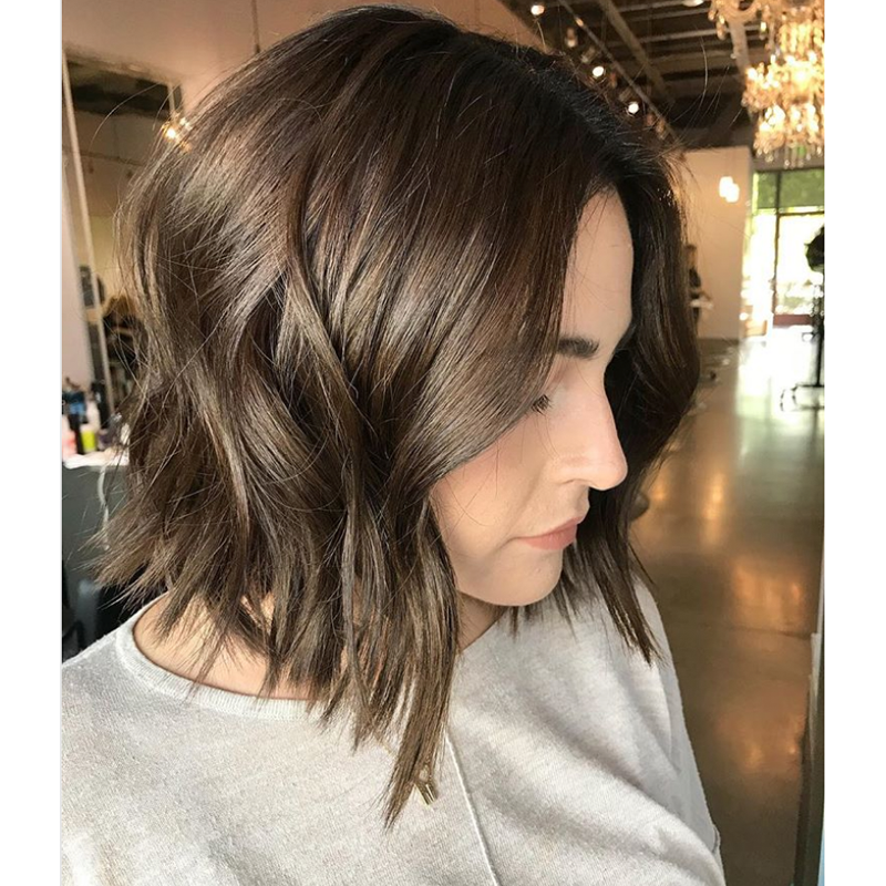 brunette color correction @brianacisneros seven haircare wella professionals color formulas application steps transformation