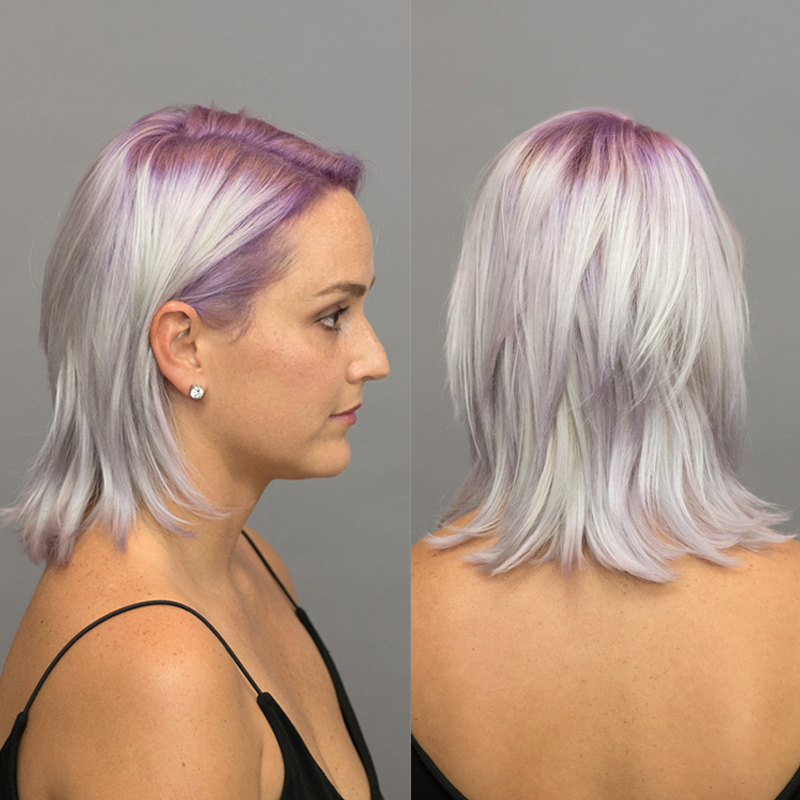 Custom Colored Extensions Tape-In Shadow Root How-To Hairtalk