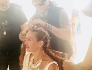 Festival Goals: Matrix Artists Get Opportunity To Do Hair at Burning Man-img