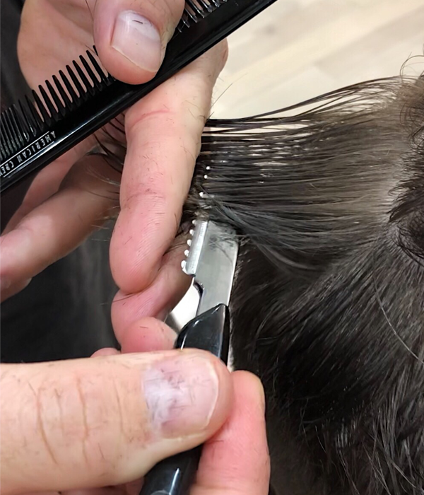 American Crew Mark Bustos Paul Wilson Men Barber Grooming Haircuts Short Hair Razor Cut Clippers Video Facebook Live