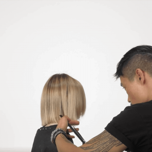 anh co tran lived-in lob haircutting tips