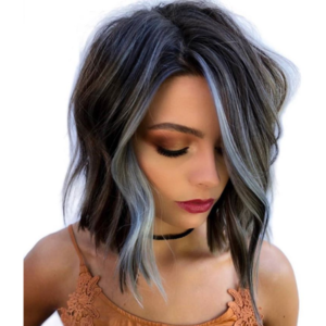 Cool-Toned Icy Blue & Brunette Foilayage-img