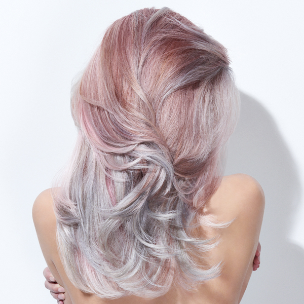 pastel color melt iced rose joico how to step by step