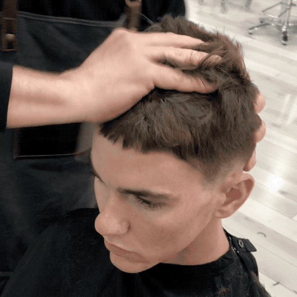 American Crew Paul Wilson Men's Iconic Haircut How To Razor Cut Texture Low Taper Fade