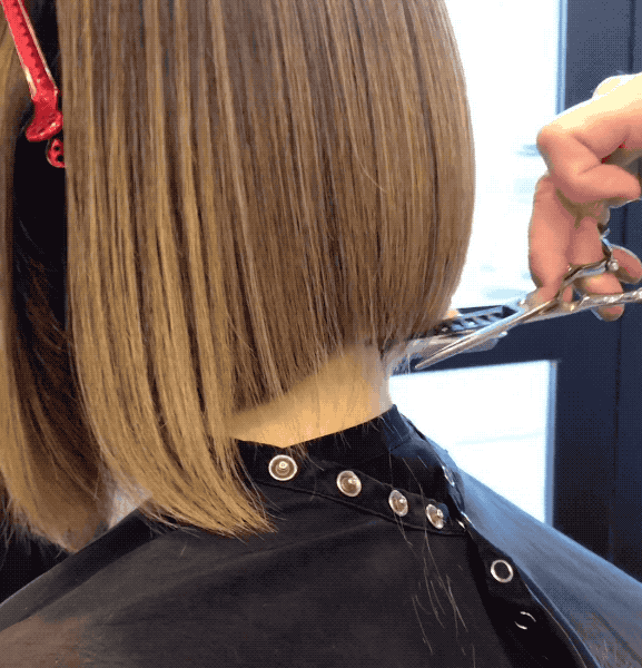 Chris Jones Dry Cutting Texturizing Bob Lob Haircut Tips Shears