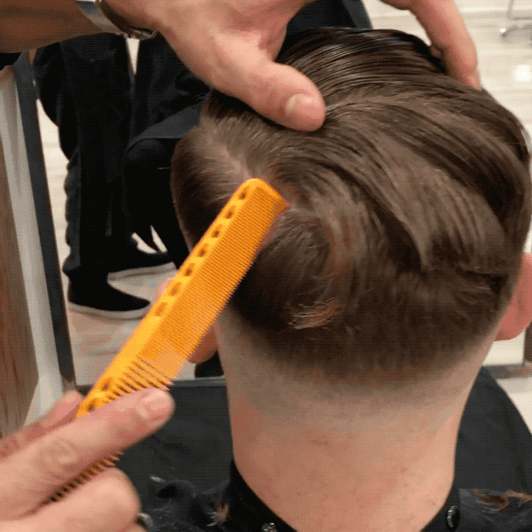 Mark Bustos American Crew Men's Barber Haircut How To Fade Texture