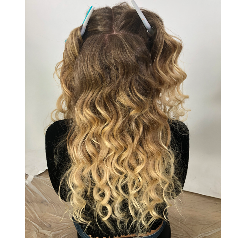Moroccanoil Half Upstyle Snatched Ponytail Voluminous Waves Curls Moroccanoil Kevin Hughes Holiday Styling Hair Accessories