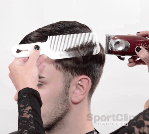 Sport Clips Men's Barber Haircut Medium Length Texture Video How To