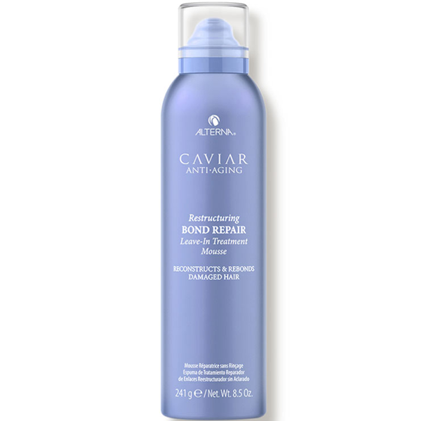 Alterna Haircare Caviar Anti-Aging Restructuring Bond Repair Leave-In Treatment Mousse