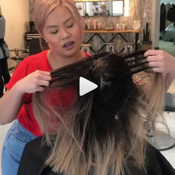 The Top Balayage Quickie Hairstyle Tutorials From Behindthechair.com's Instagam.