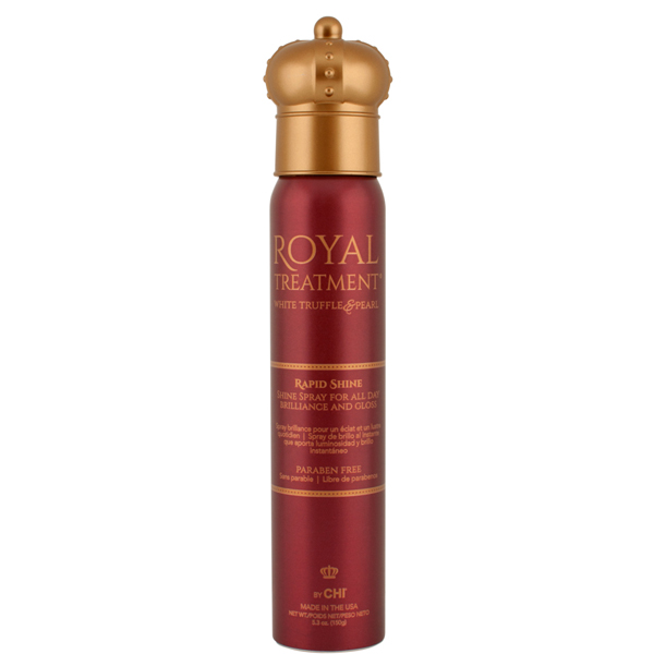 Farouk Systems CHI Royal Treatment Rapid Shine Spray Product Announcement Styling Product