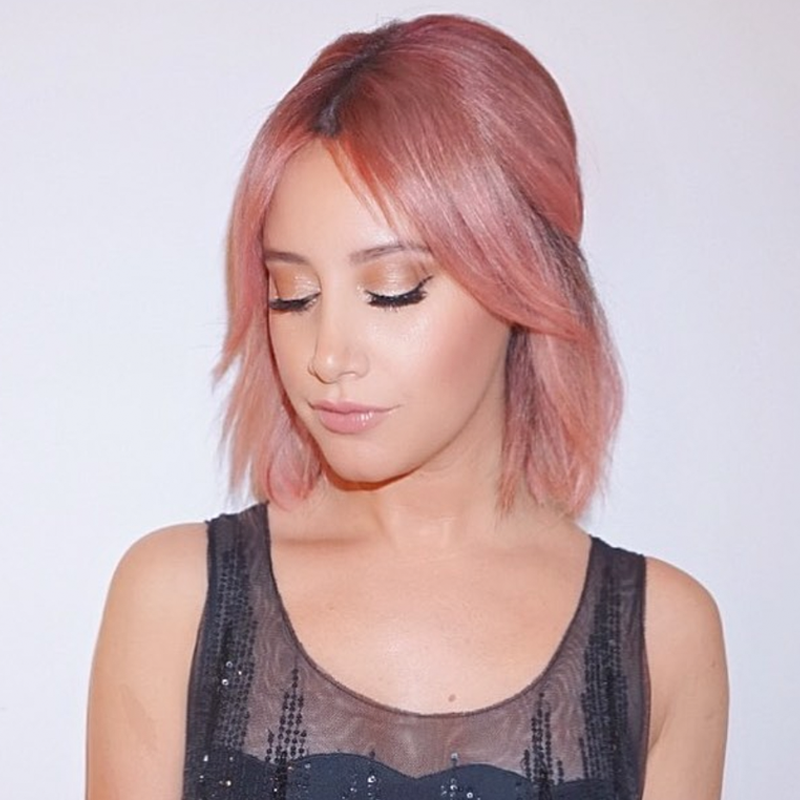 2019 Hair Trend Predictions Celebrity Hair Instagram Trends Pink Shag Ashley Tisdale