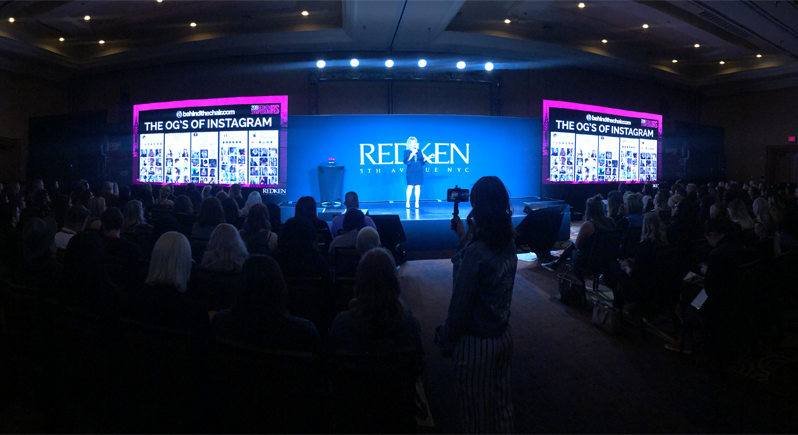 Instagram Business Tips Mary Rector Gable Redken Symposium 2019 Facebook Live