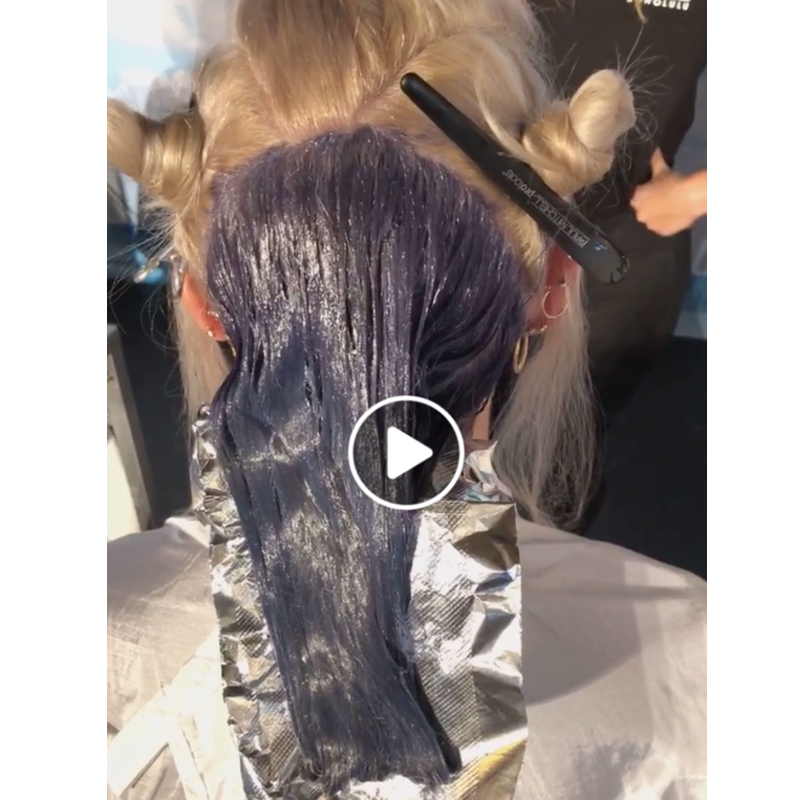 Paul Mitchell Facebook Live Muted Metallic Collection Toning Techniques Colin Caruso Mary Cuomo Heather Ka'anoi Chelsea Litchfield Lavender