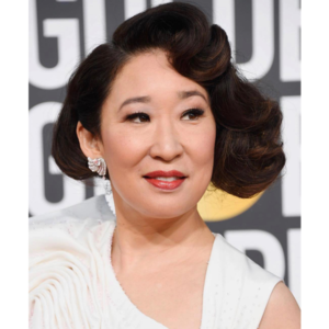 Sandra Oh's Glamorous Faux Bob-img