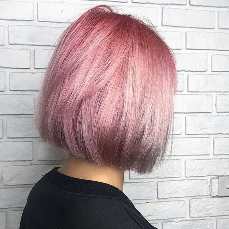 Pink Hair Color Formulas TIGI Copyright How To Steps