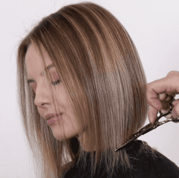 How to use texturizing scissors the right way
