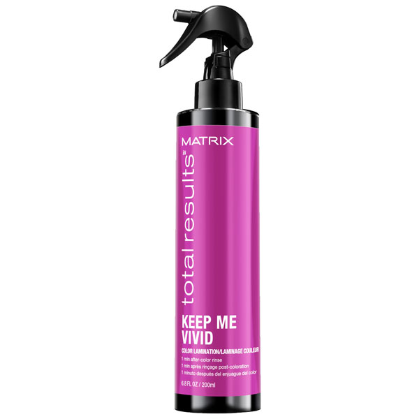 Matrix Total Results Keep Me Vivid Color Lamination Spray Lock In Seal In Color Prevent Fading Bleeding Haircare Color Protecting Product Announcement