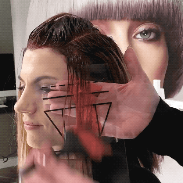 revlon professional ribbon technique how-to step by step process haircolor